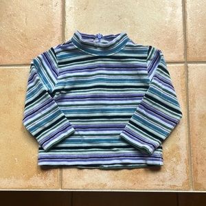 Talbot's Kid's velour shirt. Looks great with black pants! Girl's size 2